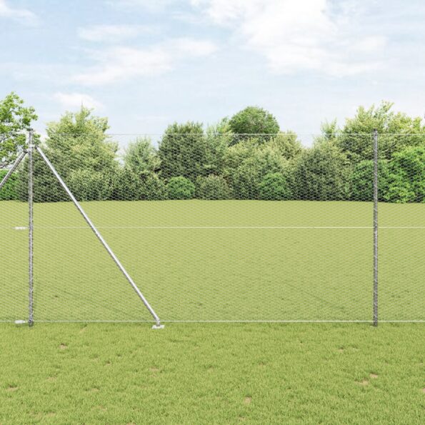 3353429_1.jpg vidaXL Šesťuholníkový plot 1.6x50 m pozinkovaná oceľ – Obrázok 1