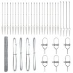 Hexagónový plot vidaXL 1.6x50 m pozinkovaná oceľ, Plotové stĺpy vidaXL s hrotom 13 ks Ø32 mm 180 cm pozinkovaná oceľ – Obrázok 2