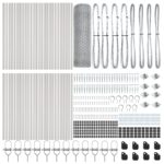 vidaXL šesťuholníková ohrada 1.2x100 m pozinkovaná oceľ – Obrázok 4