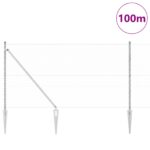 vidaXL Hexagonálny plot 1.4x100 m Pozinkovaná oceľ – Obrázok 3