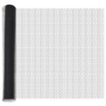 vidaXL Hexagon Fence Grey 1x100 m Oceľ – Obrázok 5