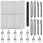 vidaXL hexagónový plot sivý 1,6x100 m oceľ – Obrázok 2