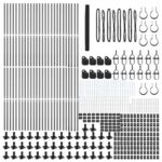 vidaXL Hexagonálny plot sivý 1,6 x 100 m oceľ – Obrázok 4