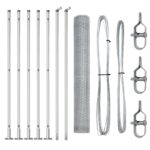 vidaXL Hexagonový plot 1.2x10 m Pozinkovaná oceľ – Obrázok 2