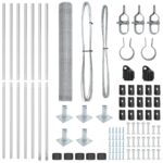 vidaXL Hexagonový plot 1.2x10 m Pozinkovaná oceľ – Obrázok 4