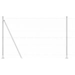 vidaXL šesťuholníkový plot 1.4x10 m pozinkovaná oceľ – Obrázok 6