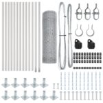 vidaXL Sada plotov Sada 2 Pozinkovaná oceľ 25 x 0.5 m Odolný – Obrázok 4