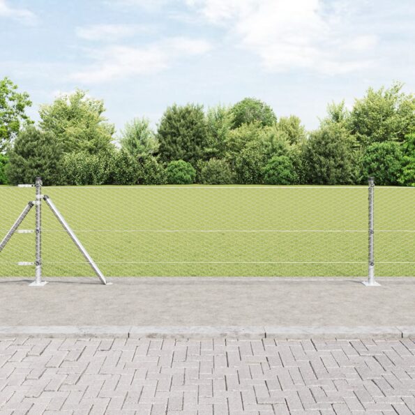 3353791_1.jpg vidaXL hexagonálny plot 0,6 x 25 m pozinkovaná oceľ – Obrázok 1