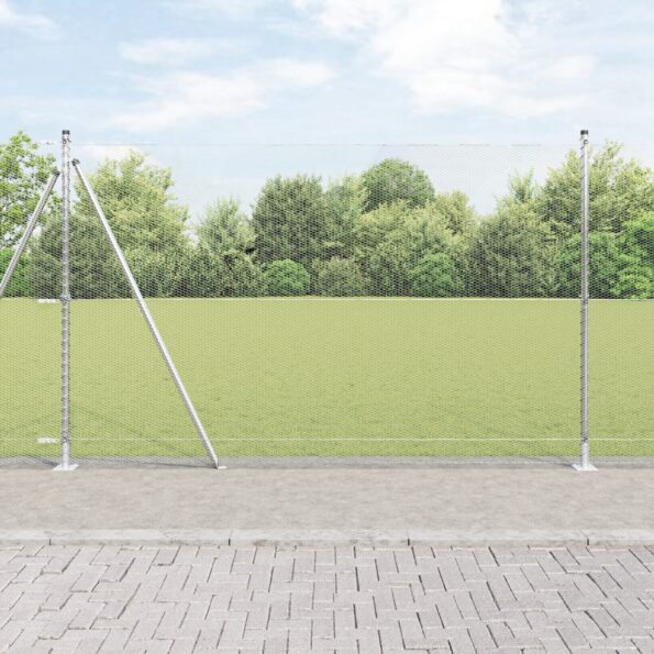 3353806_1.jpg vidaXL Hexagonálne oplotenie 1,4x25 m pozinkovaná oceľ – Obrázok 1