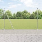 vidaXL plotová súprava Sada 2 Pozinkovaná oceľ 25 x 1.5 m Trvácny