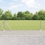 vidaXL Hexagonálny plot 0.6x50 m pozinkovaná oceľ