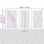 vidaXL Hexagónový plot 1.2x50 m Pozinkovaná oceľ – Obrázok 13