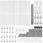 vidaXL Hexagónový plot 1.2x50 m Pozinkovaná oceľ – Obrázok 4