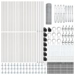 vidaXL hexagonový plot 0,8x100 m zinková oceľ – Obrázok 4