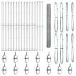 vidaXL Hexagónový plot 1,4x100 m z pozinkovanej ocele – Obrázok 2