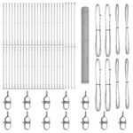 vidaXL Hexagon Fence 1.5x100 m Pozinkovaná oceľ – Obrázok 2