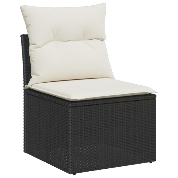 3354556_3.jpg vidaXL 10-dielna súprava záhradných pohoviek s vankúšmi Hnedý Poly Rattan – Obrázok 3