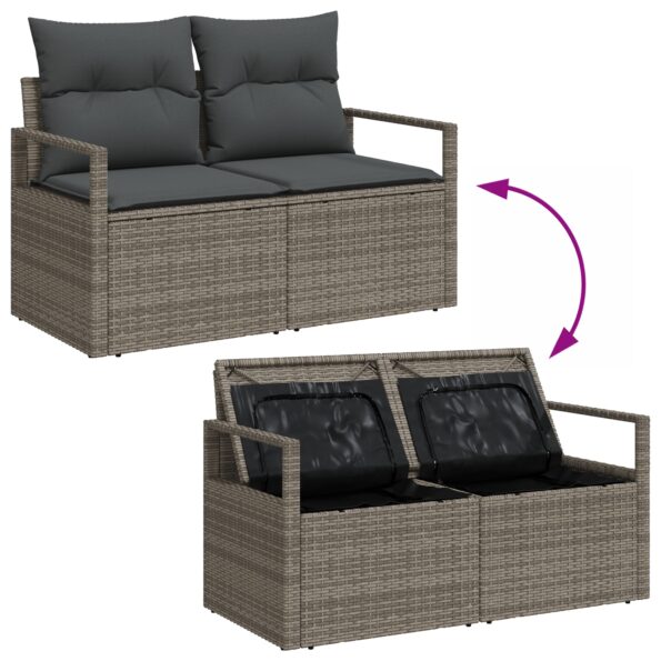 3355058_10.jpg vidaXL 5-dielny set záhradných pohoviek s vankúšmi čierny poly ratan – Obrázok 10