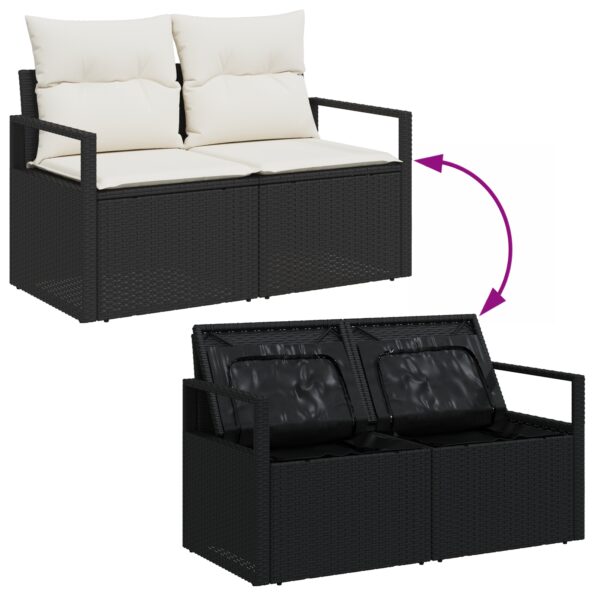 3355216_10.jpg vidaXL Záhradná pohovka set s vankúšmi Hnedý poly ratan – Obrázok 10