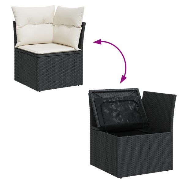 3355216_12.jpg vidaXL Záhradná pohovka set s vankúšmi Hnedý poly ratan – Obrázok 12