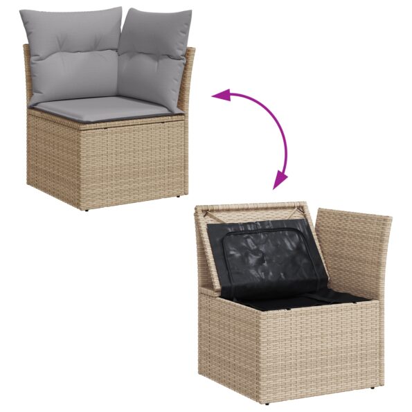 3355219_12.jpg vidaXL 10-dielny záhradný sofa set s vankúšmi čierny polyratan – Obrázok 12