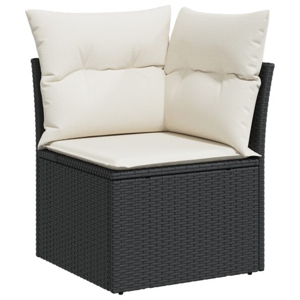 3355516_7.jpg vidaXL 8-dielny záhradný jedálenský set s vankúšmi hnedý poly ratan – Obrázok 7