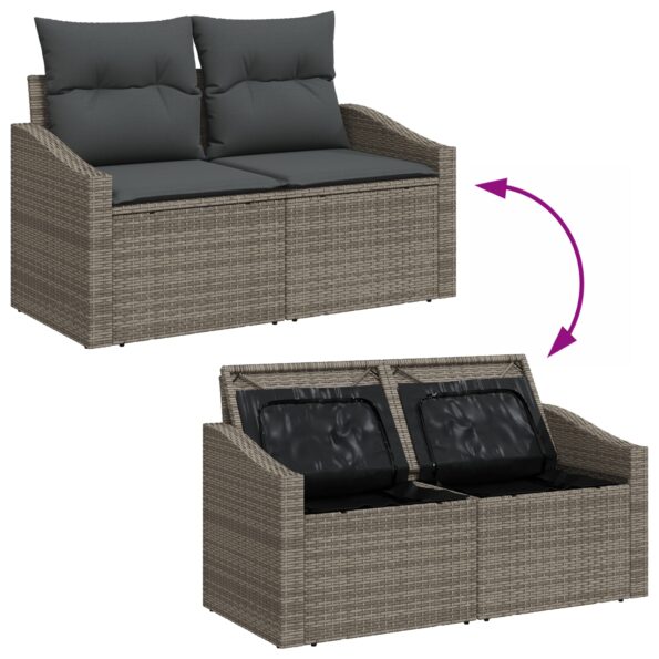 3357722_11.jpg vidaXL 6-dielny set záhradného gauča s vankúšmi sivý poly ratan – Obrázok 11