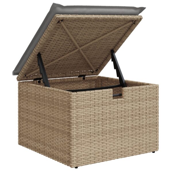 3359039_10.jpg vidaXL 9 kusová záhradná pohovka set s vankúšmi béžová poly ratan – Obrázok 10