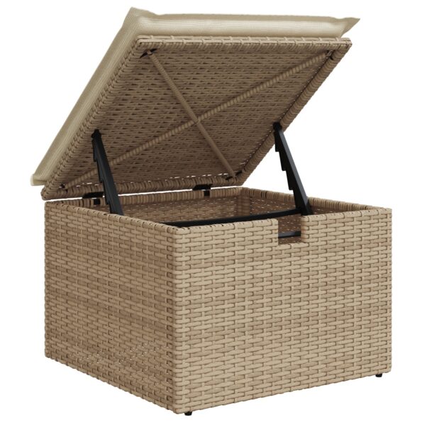 3359648_10.jpg vidaXL 8-dielny záhradný gaučový set s vankúšmi Béžový Poly Ratan – Obrázok 10