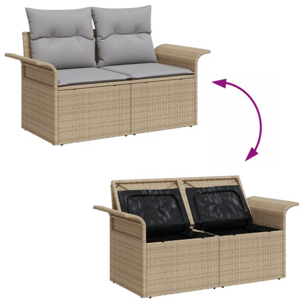 3364047_11.jpg vidaXL 10-dielny záhradný sedací set s vankúšmi béžový poly ratan akácia – Obrázok 11