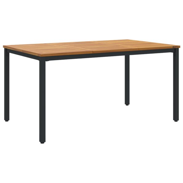 3365499_6.jpg vidaXL 7-dielna záhradná jedálenská súprava čierna poly rattan akácia – Obrázok 6