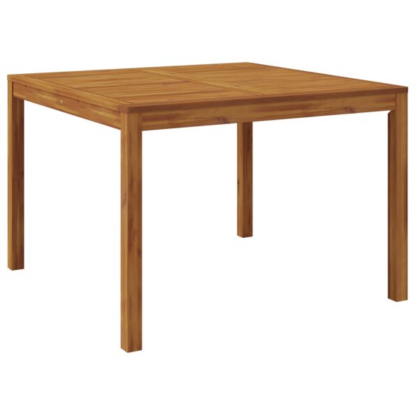 vidaXL 5-dielny záhradný jedálenský set béžový poly ratan akácia – Obrázok 5