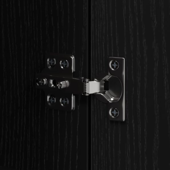 vidaXL Kuchynská skriňa Čierny dub 60x50x180 cm Inžinierske drevo – Obrázok 12