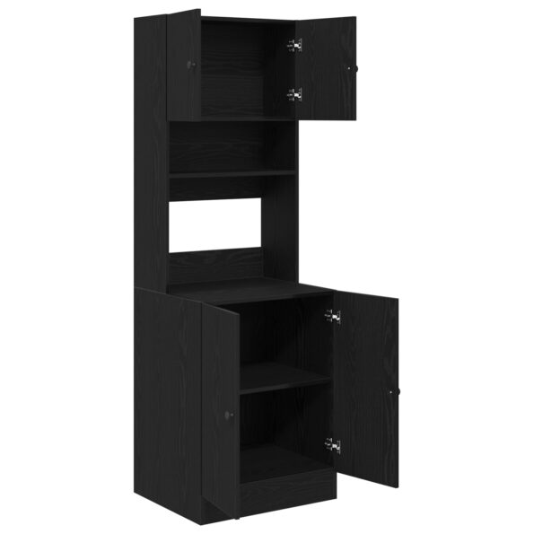 vidaXL Kuchynská skriňa Čierny dub 60x50x180 cm Inžinierske drevo – Obrázok 5