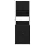 vidaXL Kuchynská skriňa Čierny dub 60x50x180 cm Inžinierske drevo – Obrázok 6