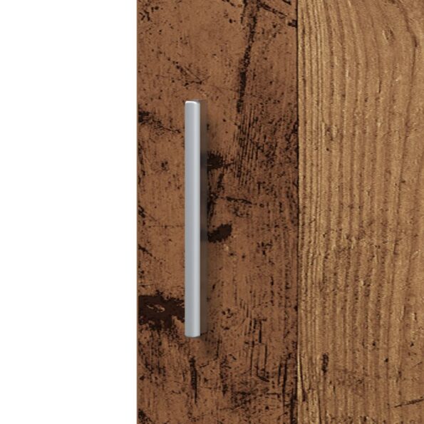 vidaXL Vysoký stôl Staré drevo 40x42.5x185 cm Lieková doska – Obrázok 11