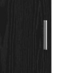 vidaxl Highboard Čierny Dub 40x42.5x185 cm Kompozitné Drevo – Obrázok 11