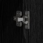 vidaxl Highboard Čierny Dub 40x42.5x185 cm Kompozitné Drevo – Obrázok 9