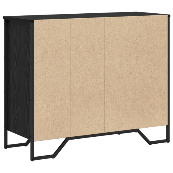 3365605_8.jpg vidaXL Komoda čierny dub 91x35.5x74.5 cm inžinierske drevo – Obrázok 8
