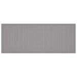 vidaXL Záhradný stôl Svetlosivý 250x100x73 cm Poly Rattan – Obrázok 7