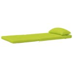 vidaXL Vankúše na stoličky 2 pcs Žiarivá zelená 58 x 77 x 4,5 cm – Obrázok 4