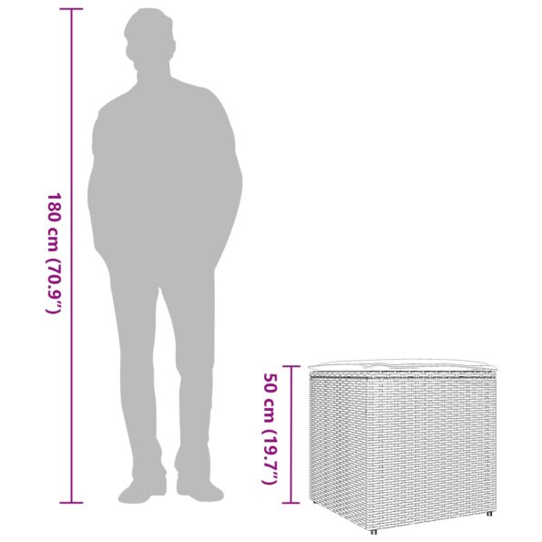 365408_13.jpg vidaXL vonkajší úložný box čierny a krémový ratan, polyester 80 cm – Obrázok 13