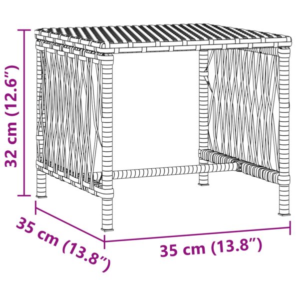 365437_13.jpg vidaXL Lehátko na slnko Sada 3 Svetlosivé a tmavosivé PE ratan, kov – Obrázok 13