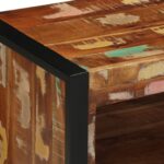 vidaXL Lavička na topánky Viac farieb 100x40x50 cm z recyklovaného dreva – Obrázok 10