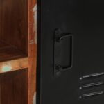 vidaXL Lavička na topánky Viac farieb 100x40x50 cm z recyklovaného dreva – Obrázok 8