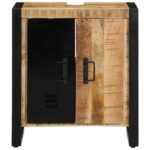 vidaXL Kúpeľňový kabinet 55x35x60 cm Masívne hrubé drevo – Obrázok 4