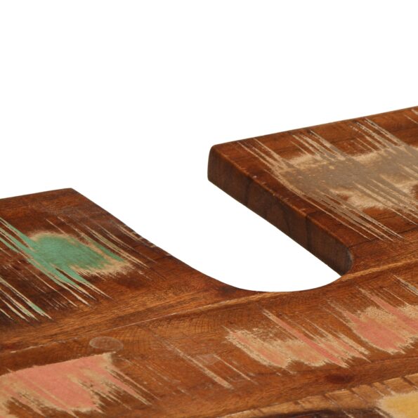 vidaXL kúpeľňová skriňa viacfarebná 55x35x60 cm z recyklovaného dreva – Obrázok 8