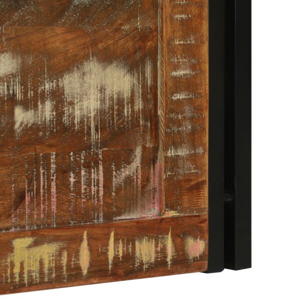 vidaXL Úložná truhla Viacfarebná 80x50x50 cm z pevného recyklovaného dreva – Obrázok 10