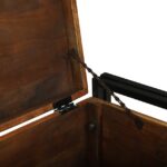 vidaXL Úložná truhla Viacfarebná 80x50x50 cm z pevného recyklovaného dreva – Obrázok 9