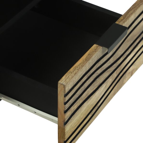 vidaXL TV Skrinka 70x33.5x46 cm Masívne mangové drevo – Obrázok 7